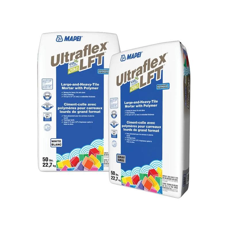 Mapei Ultraflex LFT Grey Thinset Tile Mortar 50lb - Image 2