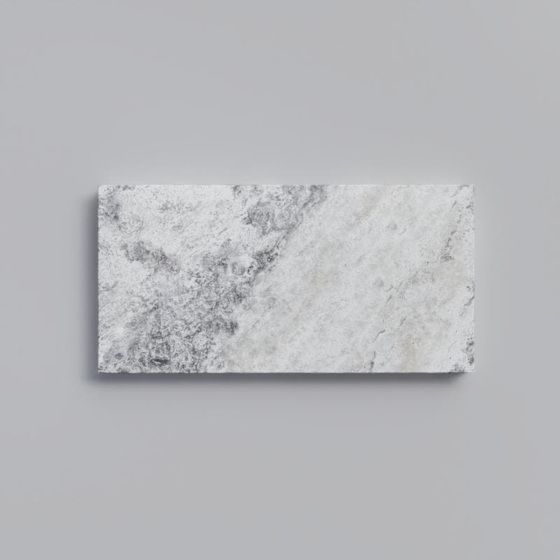 Silver Travertine 3cm Paver 12x24 - Image 1