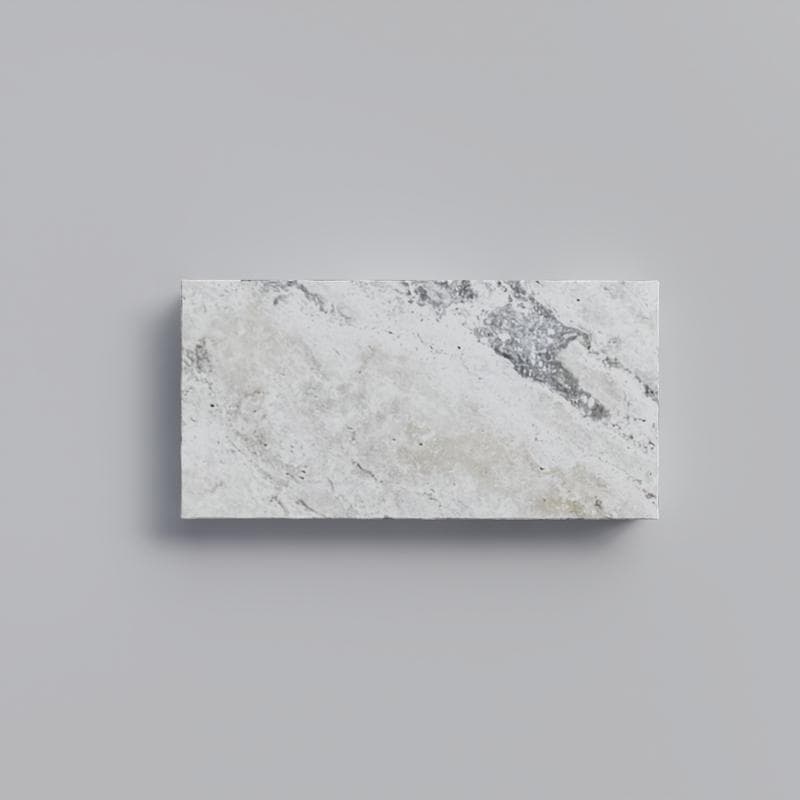 Silver Travertine 3cm Paver 6x12 - Image 1