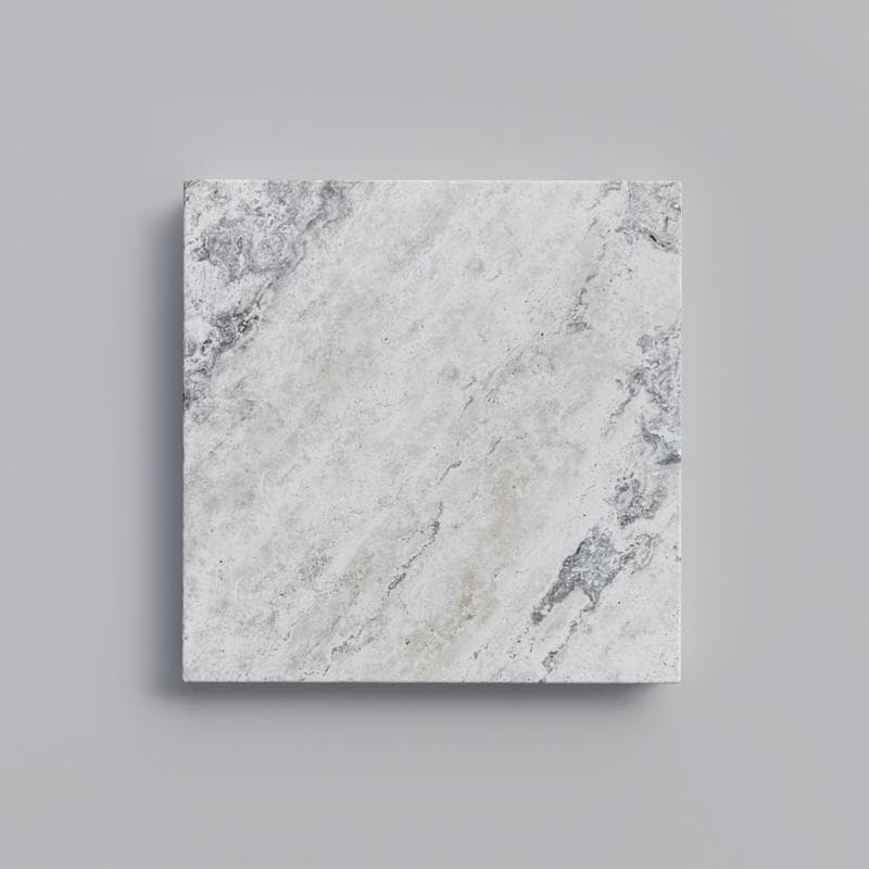 Silver 5cm 4-Sided Modern Pool Coping 24x24 - Image 1