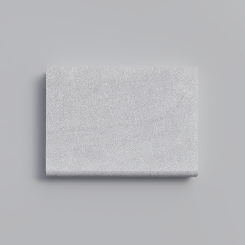 White Marble 5cm Bullnose Pool Coping 16x24 - Image 1