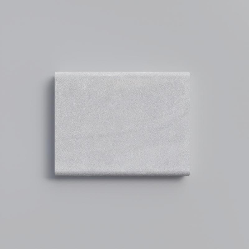 White Marble 5cm Double Bullnose Pool Coping 16x24 - Image 1