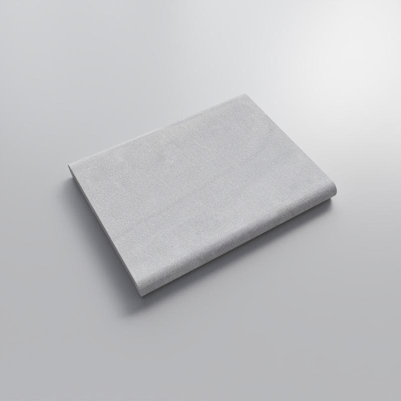 White Marble 5cm Double Bullnose Pool Coping 16x24 - Image 2