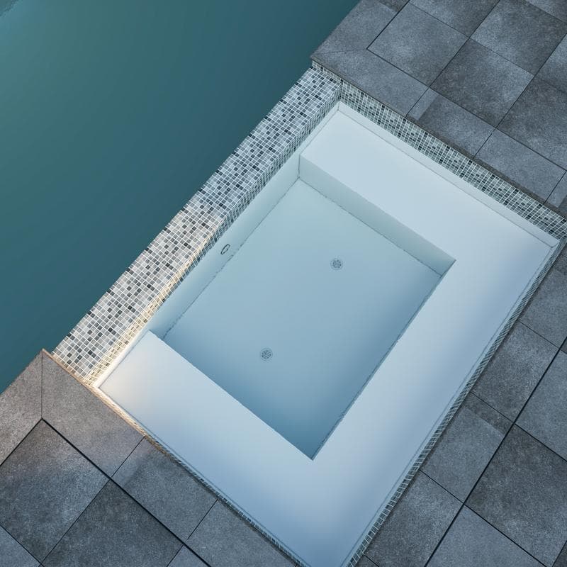 Aquabella London Ashford 1x1 Glass Mosaic 12"x12" Pool Tile (LS-1172) - Image 9