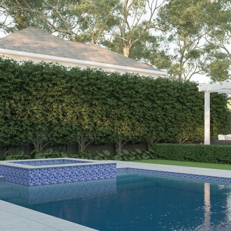 Aquabella Night Life Galant 1x1 Glass Mosaic 12"x12" Pool Tile (NL-1132) - Image 9