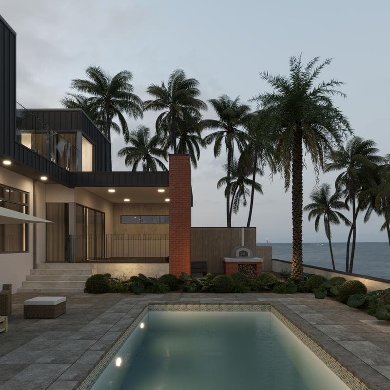 Aquabella Italian Slate Naples 1x2 Porcelain Mosaic 12"x12" Pool Tile (IS-1237) - Image 10