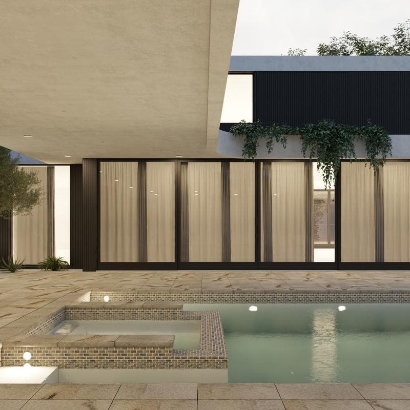 Aquabella Italian Slate Milan 1x2 Porcelain Mosaic 12"x12" Pool Tile (IS-1235) - Image 12