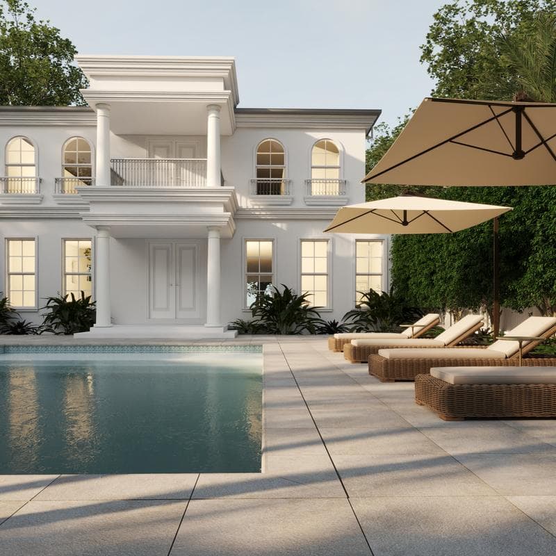 Aquabella Lakes Shasta 1x2 Porcelain Mosaic 12"x12" Pool Tile - Image 6