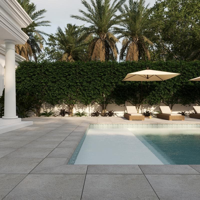 Aquabella Lakes Shasta 1x2 Porcelain Mosaic 12"x12" Pool Tile - Image 4