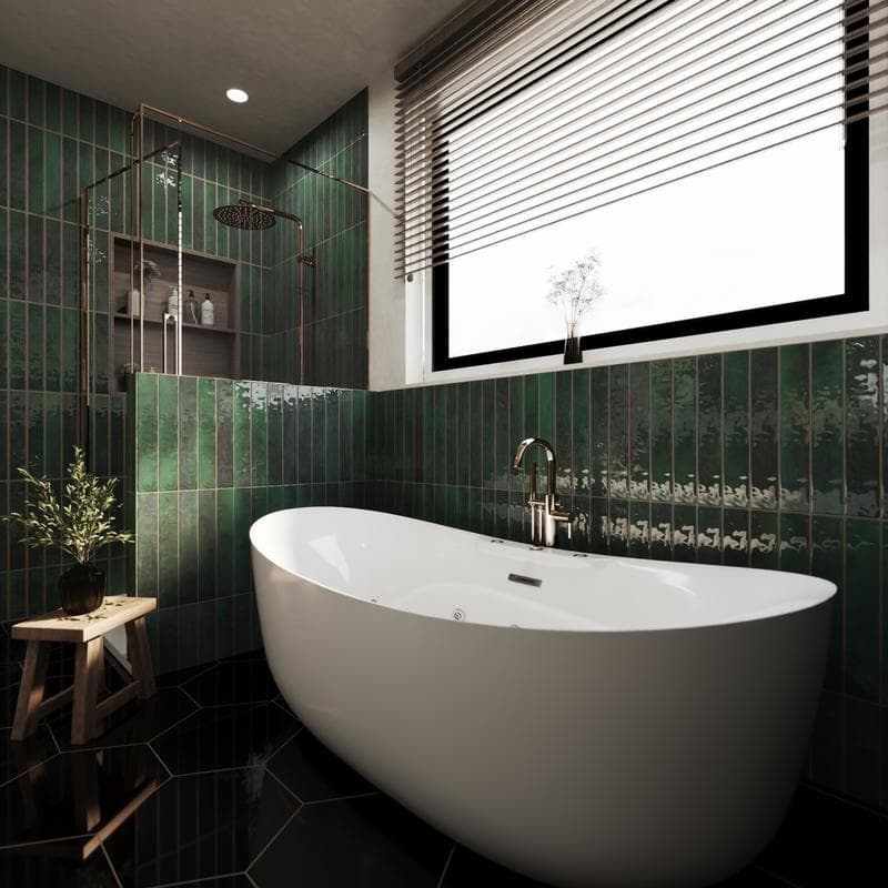 Belmont Emerald Green 2.5x16 - Image 2