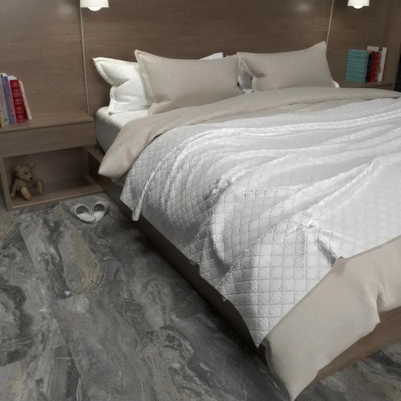 Shorebreak Marble-Style: Seal Rock Marble 12x24 Laminate Flooring (AC4 Wear Layer) - Image 6