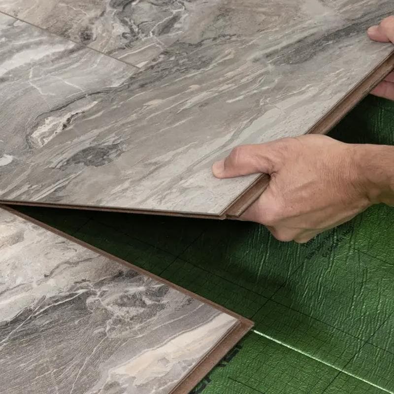 Shorebreak Marble-Style: Seal Rock Marble 12x24 Laminate Flooring (AC4 Wear Layer) - Image 5