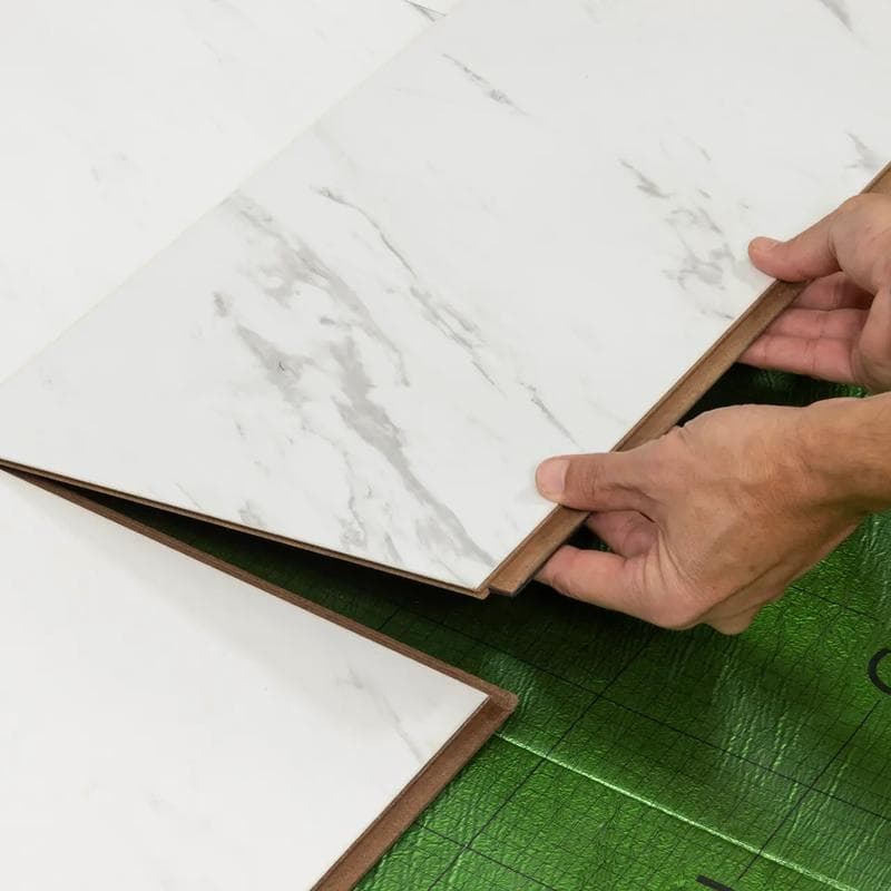 Shorebreak Marble-Style: Sea Cliff Marble 12x24 Laminate Flooring (AC4 Wear Layer) - Image 8