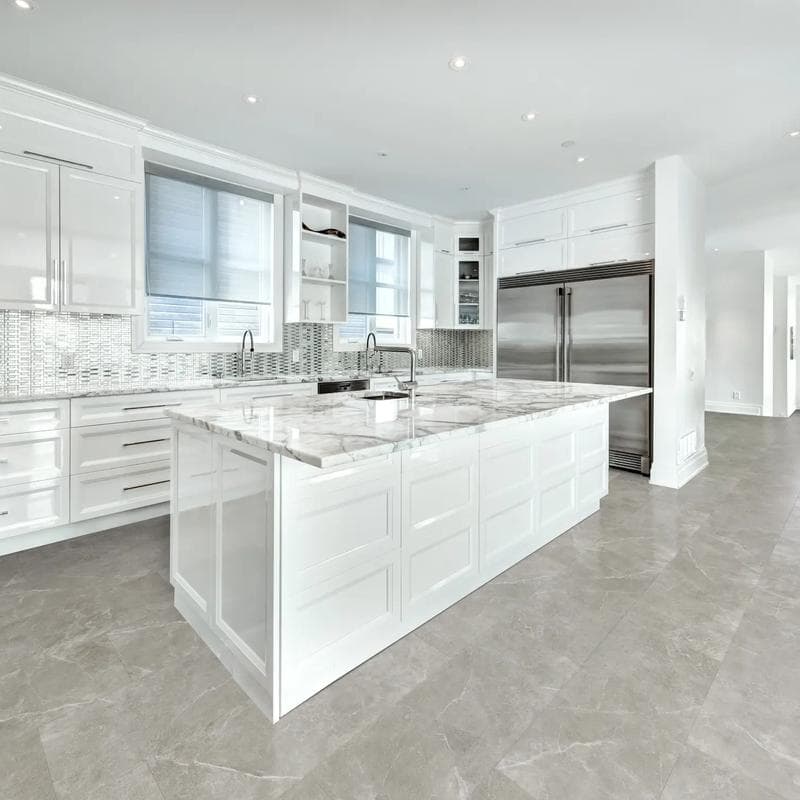 Shorebreak Marble-Style: Bolinas Marble 12x24 Laminate Flooring (AC4 Wear Layer) - Image 2