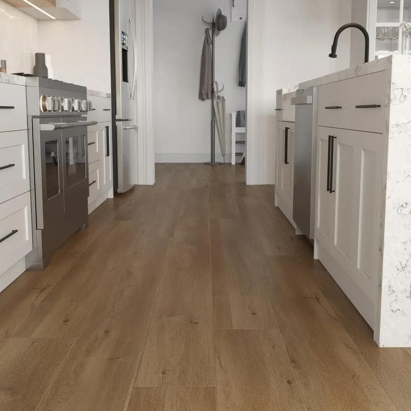 Mavericks: Mocha Del Mar 9.5x86 Laminate Flooring (AC4 Wear Layer) - Image 5