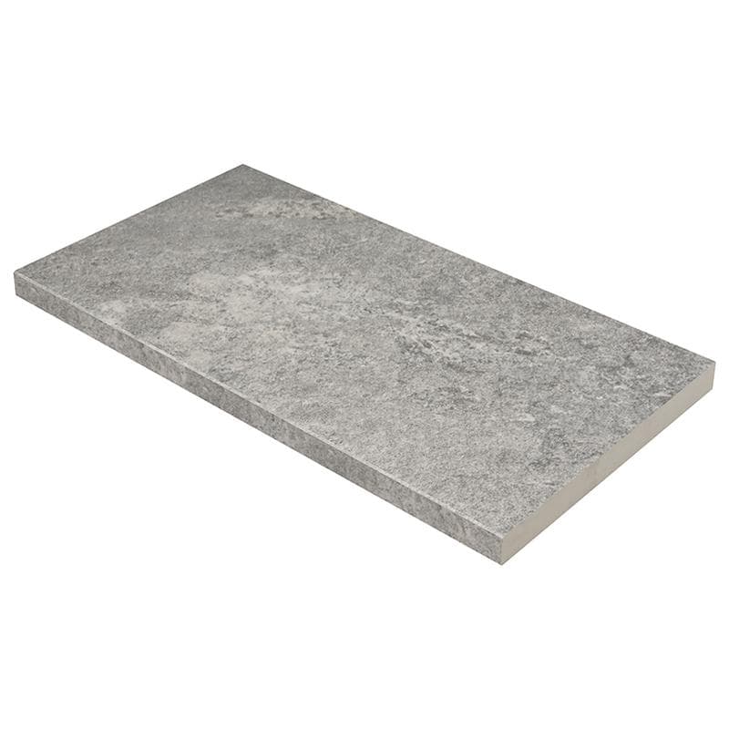 Quarzo Gray 2cm Bullnose Pool Coping 13x24 - Image 1
