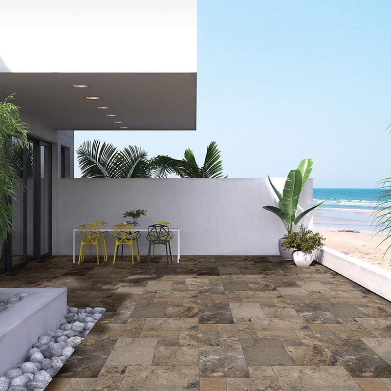 Silver Travertine 3cm Paver Pattern - Image 6