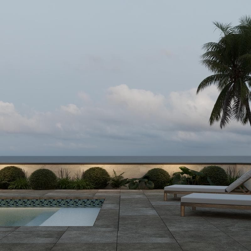 Aquabella Shimmer Aquamarine Blend 1x2 Glass Mosaic 12"x12" Pool Tile (SH-1294) - Image 12