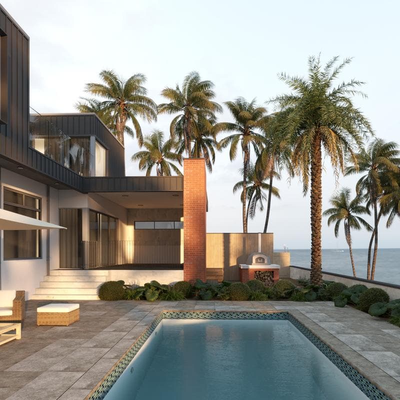 Aquabella Shimmer Aquamarine Blend 1x2 Glass Mosaic 12"x12" Pool Tile (SH-1294) - Image 2