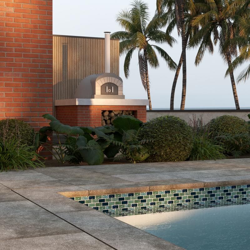 Aquabella Shimmer Aquamarine Blend 1x2 Glass Mosaic 12"x12" Pool Tile (SH-1294) - Image 6