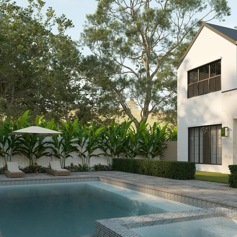 Aquabella Mountains Rockies 1x2 Porcelain Mosaic 12"x12" Pool Tile - Image 7