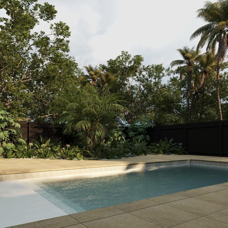 Aquabella Texas Laredo 1x2 Porcelain Mosaic 12"x12" Pool Tile - Image 9