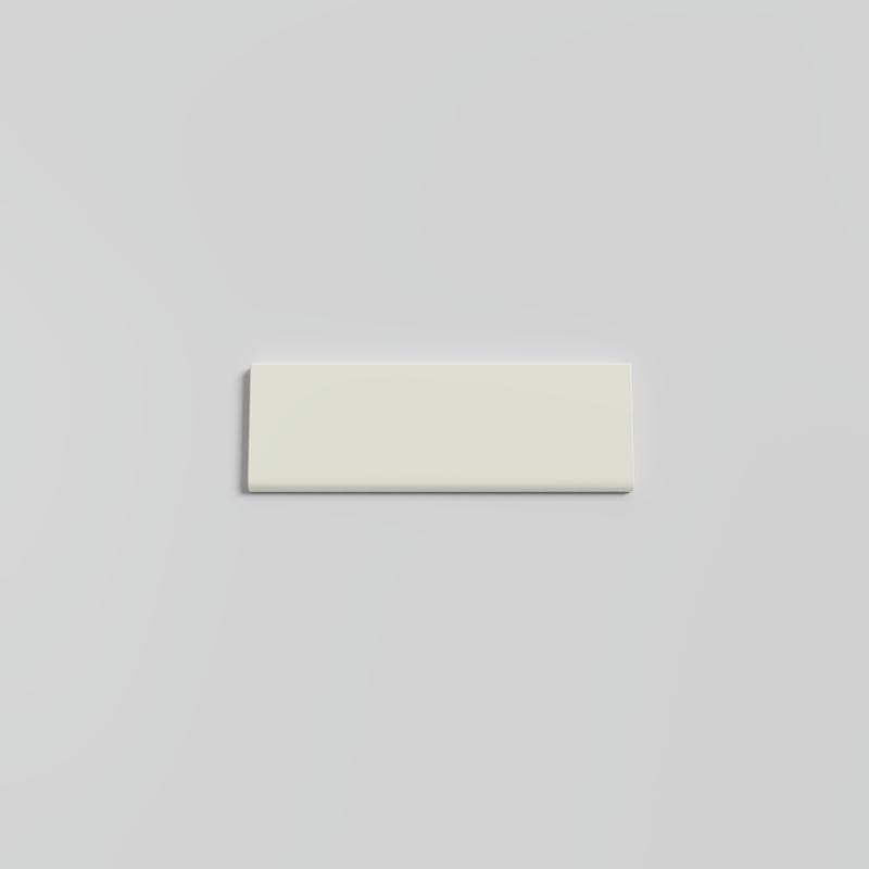 Mood Matte Biscuit 2x6 Single Bullnose - Image 1