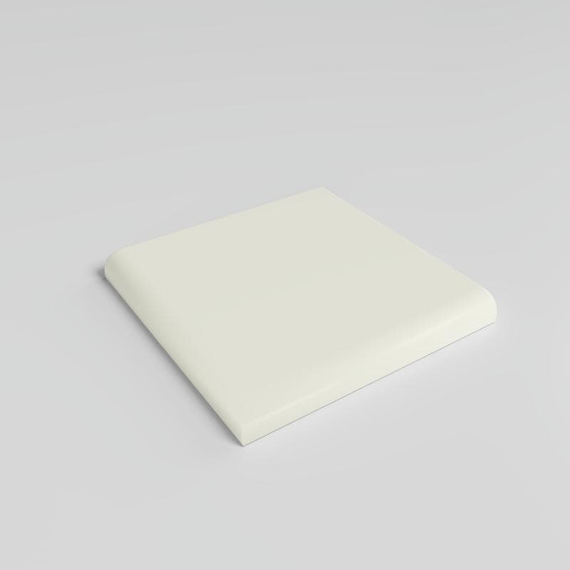 Mood Matte Biscuit 3x3 Single Bullnose Corner - Image 2