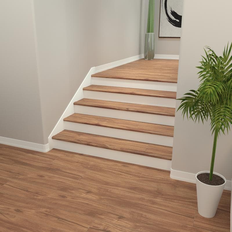 Classic Acacia Cali Vinyl Stair Nosing Overlap Windansea - Image 2