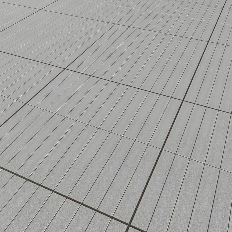 CC Porcelain White Stacked 12x12 Mosaic - Image 5