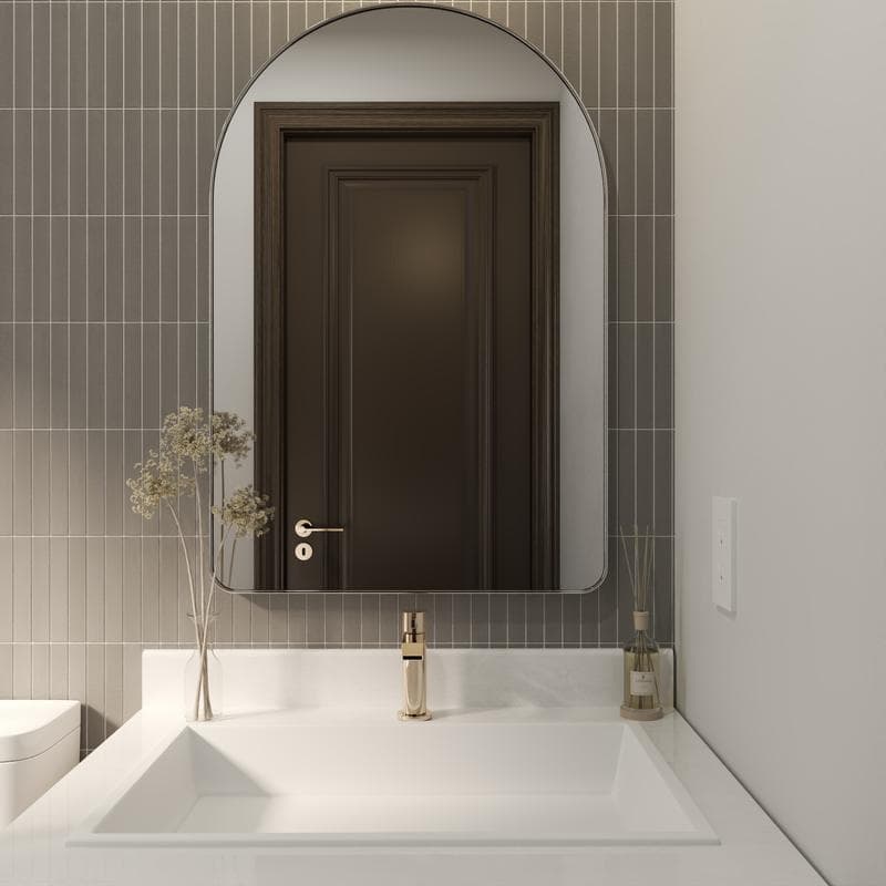 CC Porcelain Tender Gray Stacked 12x12 Mosaic - Image 7