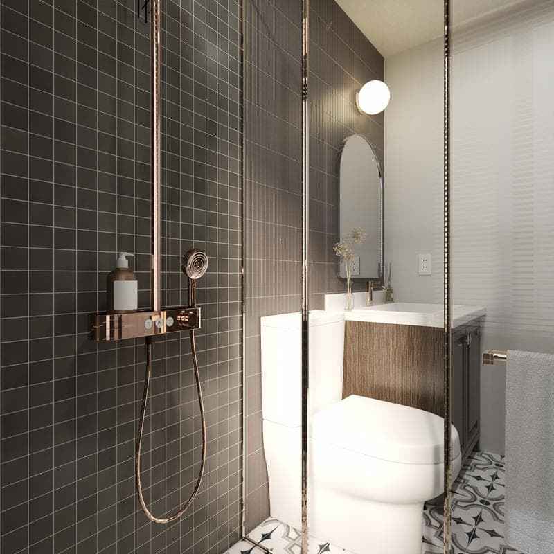 CC Porcelain Black 12x12 Mosaic - Image 7