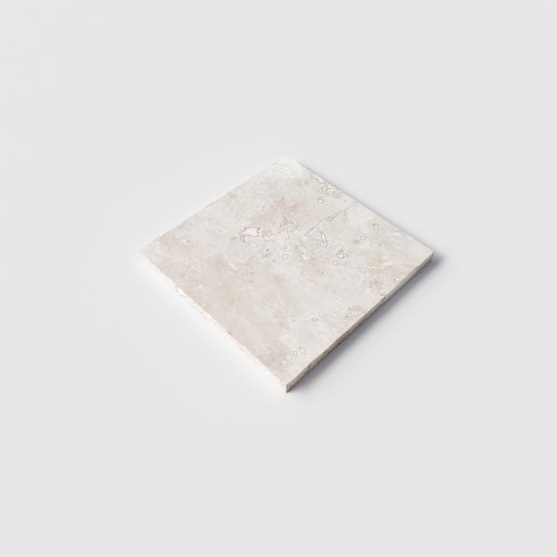 Cordoba Cream (Light/Ivory) Travertine Field Tile 12x12 - Image 3
