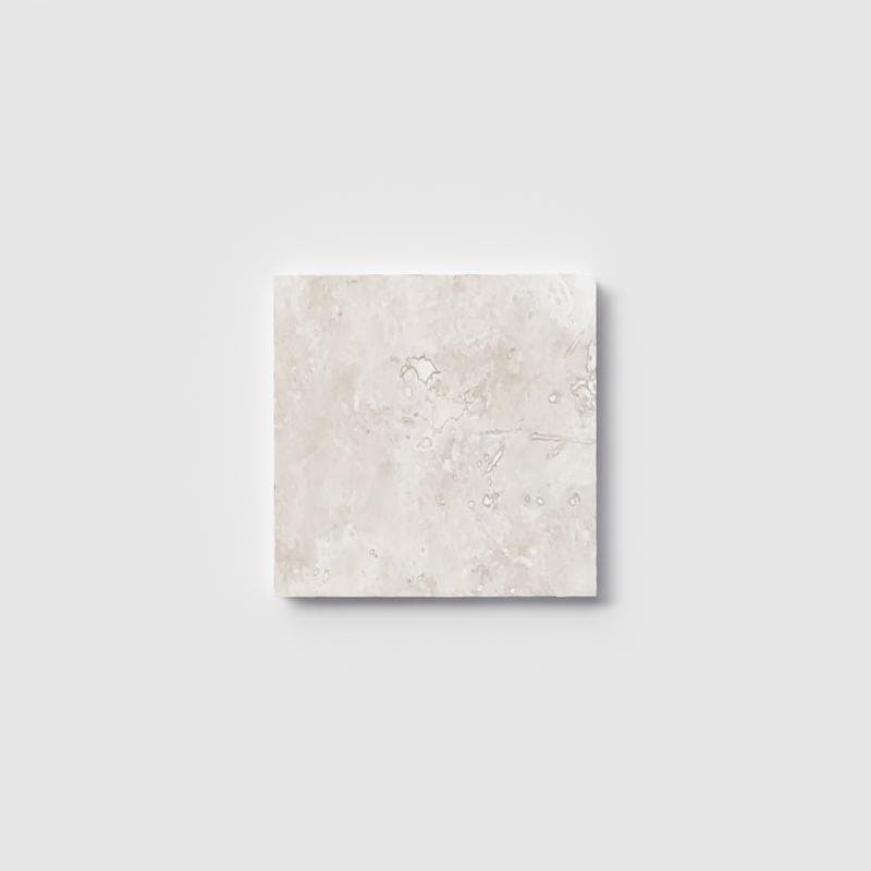 Cordoba Cream (Light/Ivory) Travertine Field Tile 12x12 - Image 1