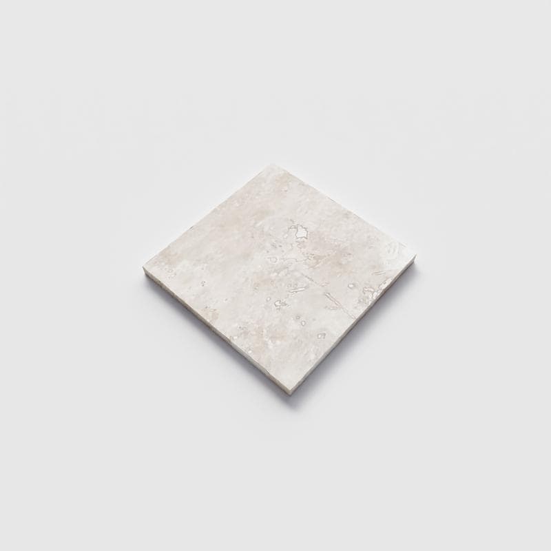 Cordoba Cream (Light/Ivory) Travertine Field Tile 12x12 - Image 2