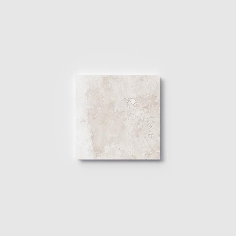 Cordoba Cream (Light/Ivory) Travertine Field Tile 12x12 - Image 1
