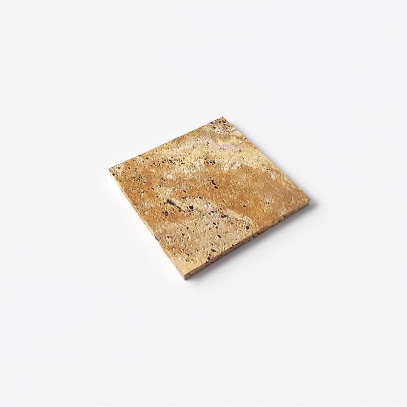 Autumn Leaves (Scabos) Travertine Field Tile 12x12 - Image 3