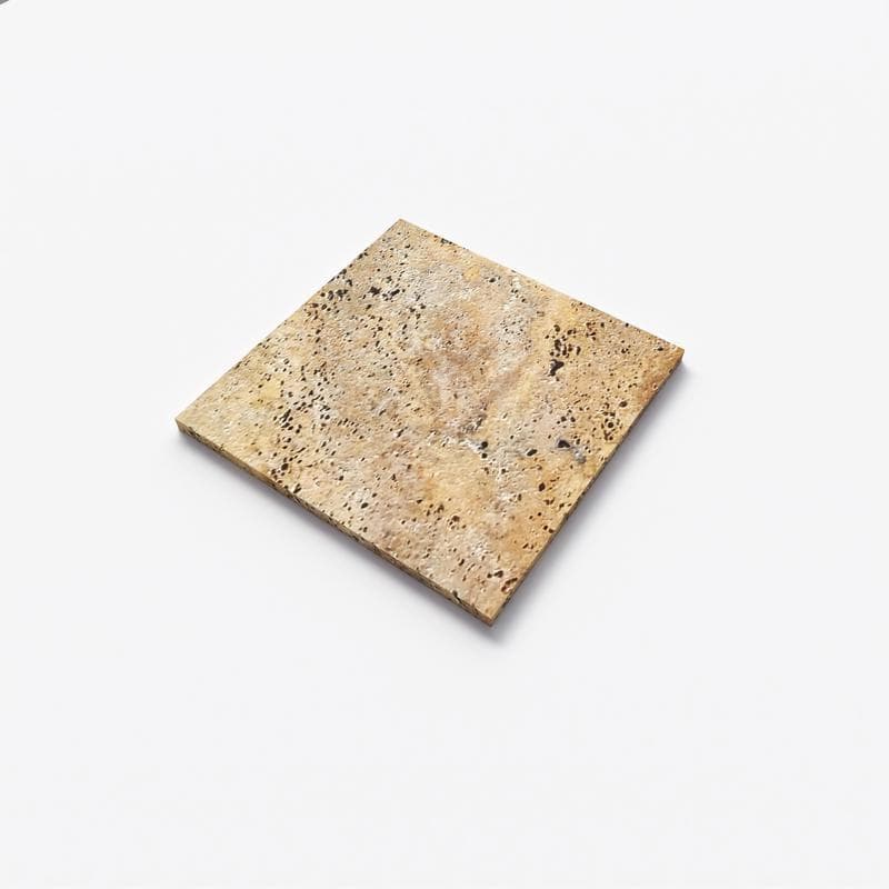 Autumn Leaves (Scabos) Travertine Field Tile 18x18 - Image 2