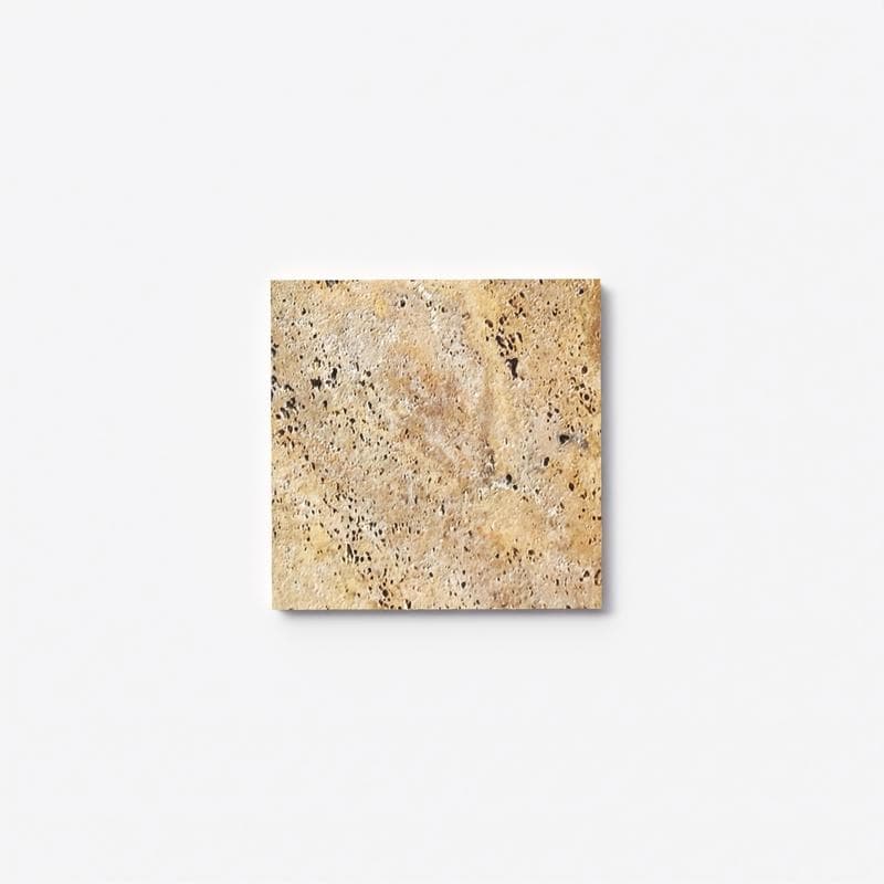 Autumn Leaves (Scabos) Travertine Field Tile 18x18 - Image 1
