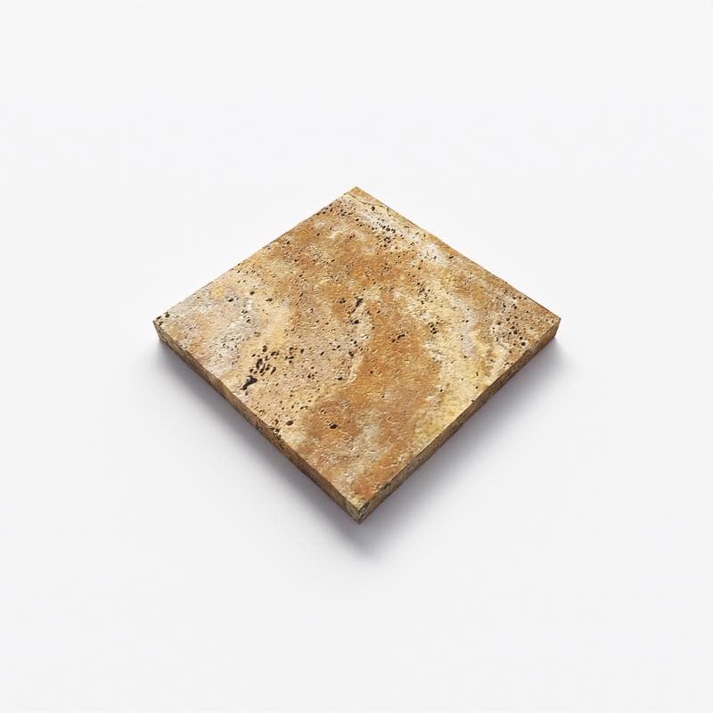 Autumn Leaves (Scabos) Travertine Field Tile 4x4 - Image 2