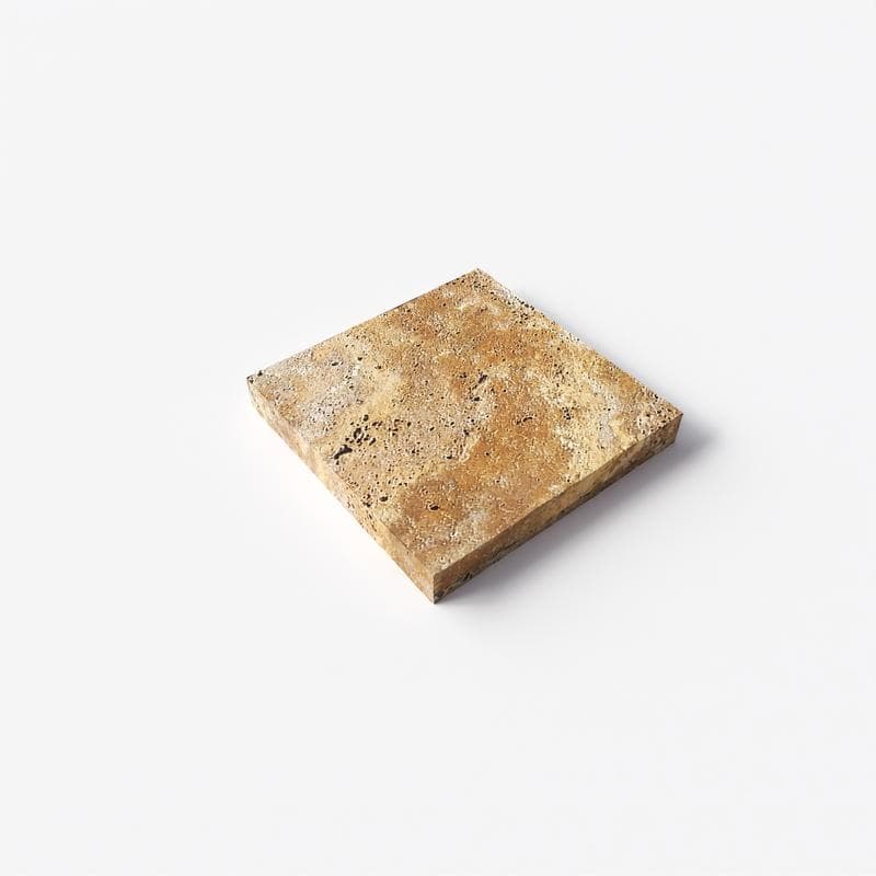Autumn Leaves (Scabos) Travertine Field Tile 6x6 - Image 3