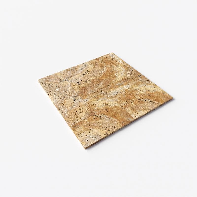 Autumn Leaves (Scabos) Travertine Field Tile French Pattern - Image 3