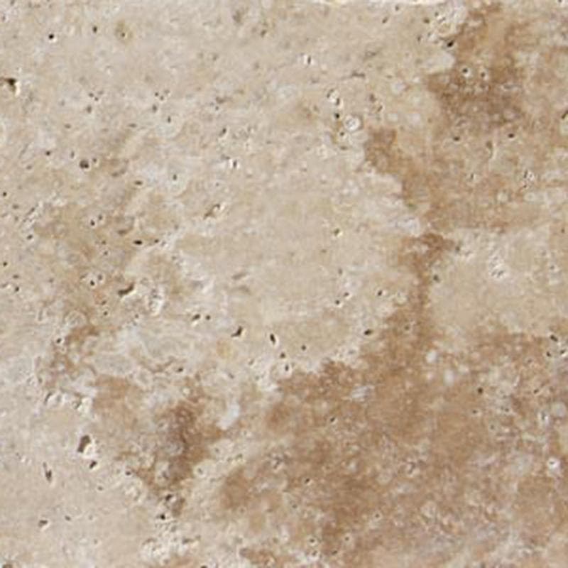 Chocolate Brown (Walnut) Travertine Field Tile 6x6 - Image 5
