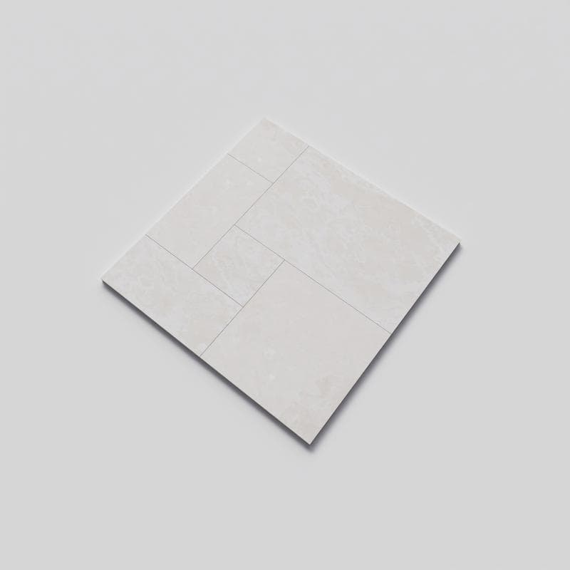 Imperial Platinum Travertine Field Tile French Pattern - Image 2