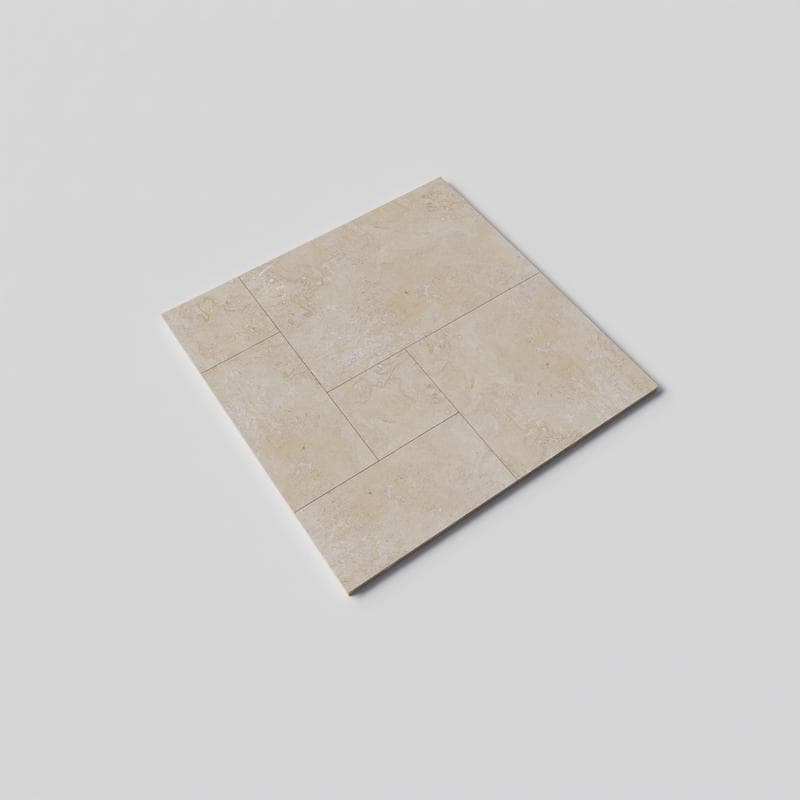 Noce Travertine Field Tile French Pattern - Image 3