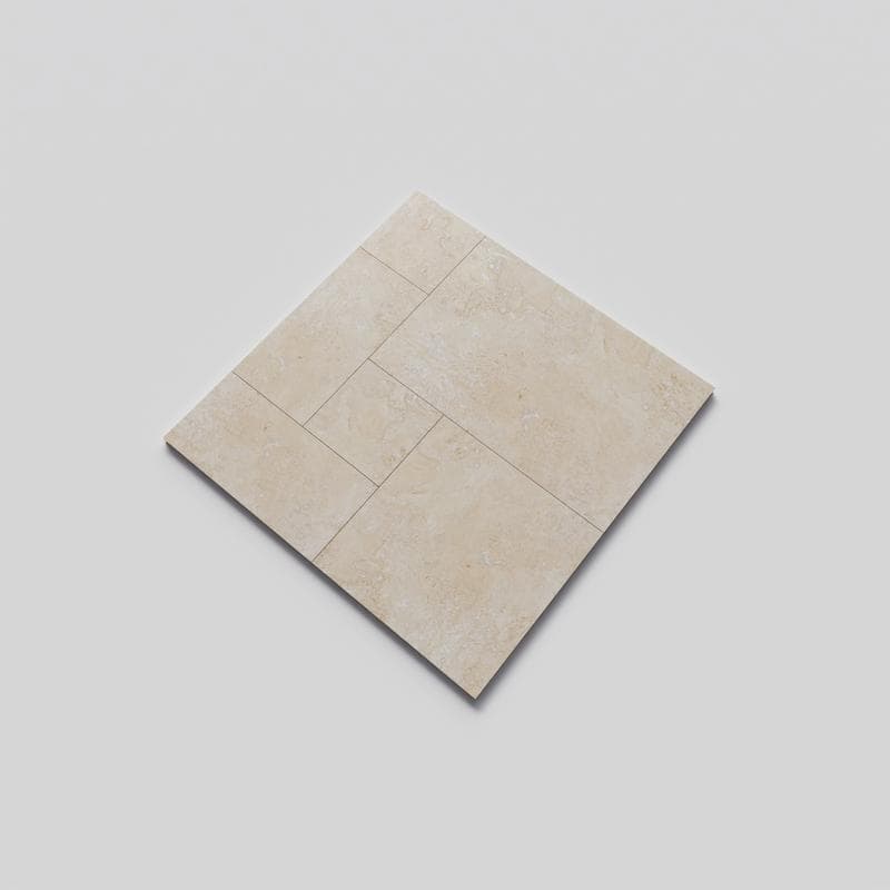Noce Travertine Field Tile French Pattern - Image 2