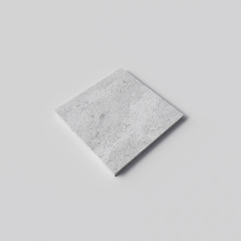 Silver Travertine Field Tile 12x12 - Image 3