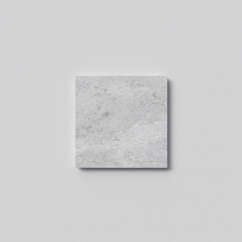 Silver Travertine Field Tile 12x12 - Image 1