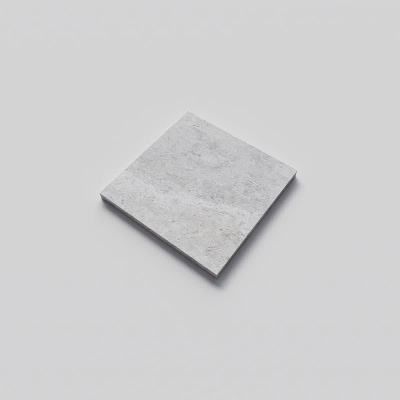 Silver Travertine Field Tile 12x12 - Image 2