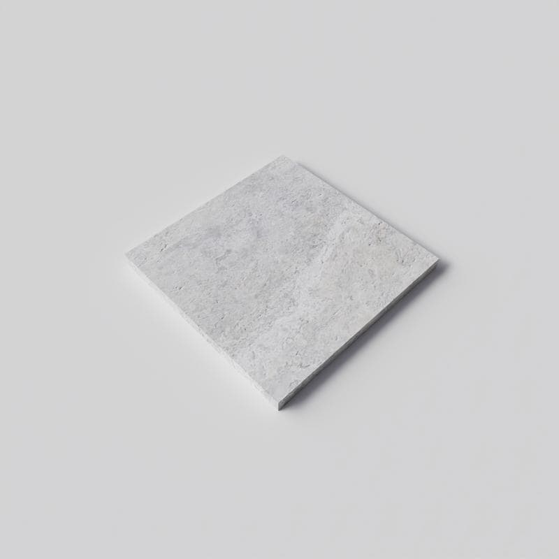Silver Travertine Field Tile 12x12 - Image 3